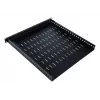 Bandeja para rack Digitus TN-19-5/9-1U-W-BK acero negro 19 pulgadas 500 mm de profundidad