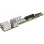Supermicro AOC-UR-i4XT adaptador de red 1U Ultra Riser, 4x 10GBase-T, Intel X540