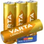 Varta Longlife Extra - pila 4 x tipo AA alcalina (04106101414)