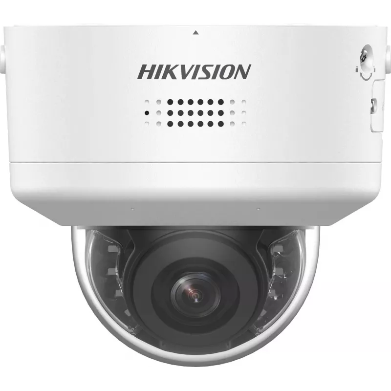 Cámara de vigilancia IP tipo domo Hikvision DS-2CD2747G2H-LIPTRZS2U/SL 2688x1520 interior y exterior