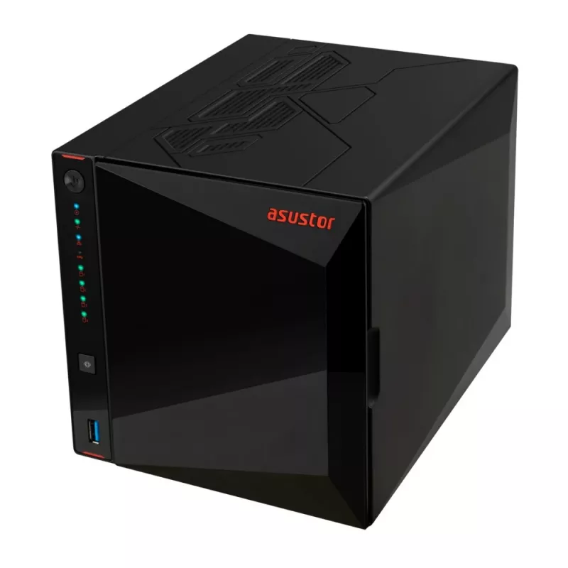 Asustor AS5404T NAS/servidor de almacenamiento Intel® Celeron® N5105 4 GB DDR4 0 TB ADM negro