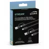 Cable USB 3.2 Gen 1 (3.1 Gen 1) Speedlink SL-460101-BK, 3 m, USB A/USB C a USB C, negro