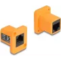 Cambiador de género DeLOCK 87998 RJ45 naranja