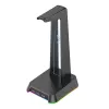 Soporte para auriculares Onikuma ST-2 — altura ajustable, diseño robusto negro