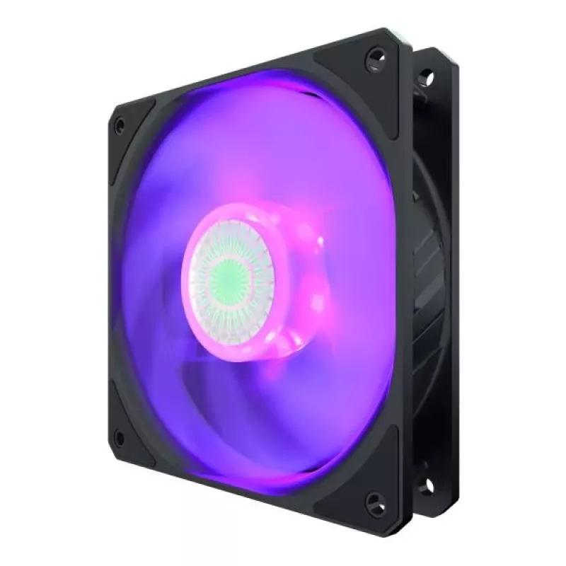 Cooler Master SickleFlow 120 RGB MFX-B2DN-18NPC-R1 ventilador de caja de 120 mm, 4 pines, cojinete Rifle, 650-1800 RPM, 8-27 dBA