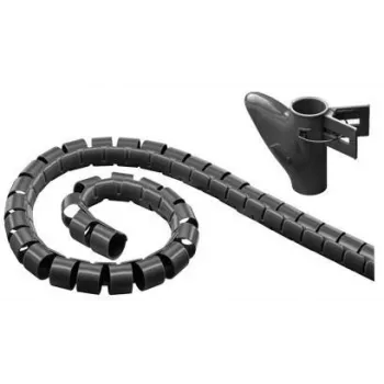 Goobay WireTube. Negro – 2,5 m tubo resistente