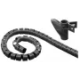 Goobay WireTube. Negro – 2,5 m tubo resistente