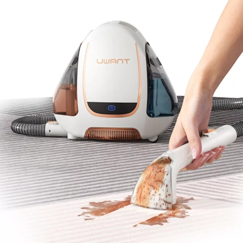 UWANT B100-S | Aspirador de lavado | para limpiar alfombras, sofás, tapicerías, coche, 450W, 12000 Pa, depósito de 1800ml