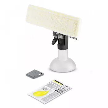 Accesorio limpiacristales Karcher 2.633-129.0 — botella pulverizadora de 250 ml, compatible con WV 2 Plus, WV 2 Premium, WV 5 Premium