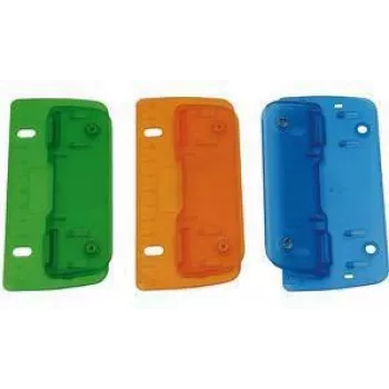 Caja de almacenamiento de documentos Wedo 67899 plástico azul naranja rosa 3 hojas