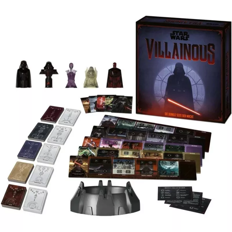 Star Wars Villainous - El lado oscuro, juego de mesa