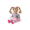 Muñeca Natalia que habla polaco con trenzas 39cm Artyk