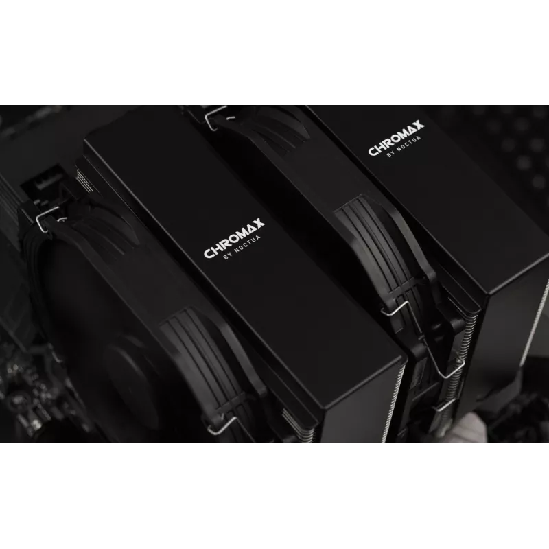Kit de montaje Noctua NA-HC4 chromax.negro — accesorio de disipador de aluminio para CPU, negro