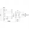 Soporte de pared para TV/monitor Maclean MC-417 totalmente articulado 13-32 30kg máx. VESA 100x100 negro con pintura en polvo soporte universal distancia a la pared ajustable giratorio inclinable