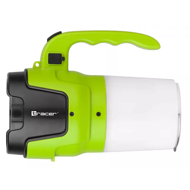 Linterna TRACER TRAOSW46895 con batería recargable de 1200 mAh, foco de mano
