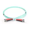 Cable de conexión de fibra óptica Digitus OM3 ST/ST 1m