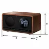 Manta RDI912B Rimini radiodespertador, negro