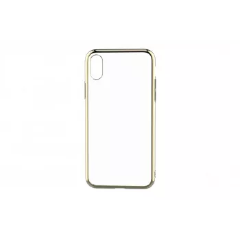 Funda blanda Devia para iPhone XS/X (5,8 pulgadas) TPU, oro
