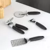 Set de utensilios de cocina Russell Hobbs Venus Collection 4 piezas Negro