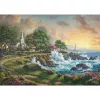Thomas Kinkade Studios: Kleinod am Meer, puzzle 1000 piezas