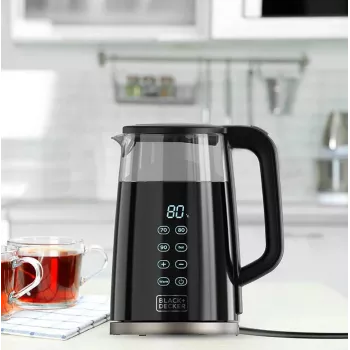Hervidor de agua Black & Decker 1,7L 2200W negro