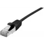 Dexlan Cable de red 3 m Cat6a S/FTP Negro 858739