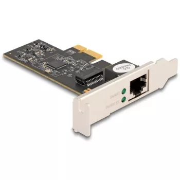 DeLOCK Tarjeta PCI Express x1 81260 1 x RJ45 5 Gigabit LAN RTL8126