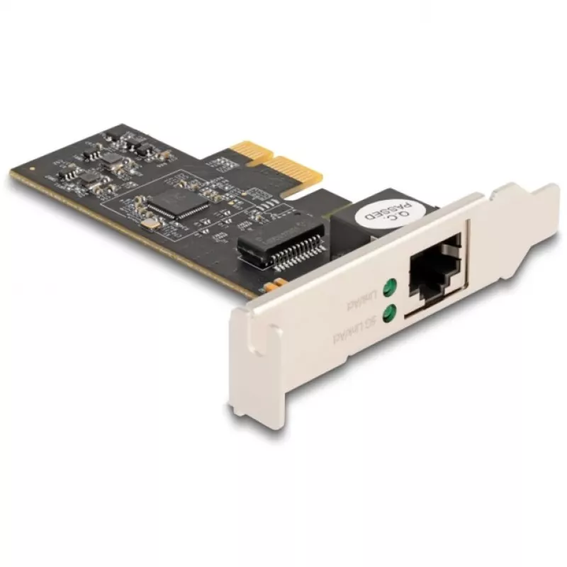 DeLOCK Tarjeta PCI Express x1 81260 1 x RJ45 5 Gigabit LAN RTL8126