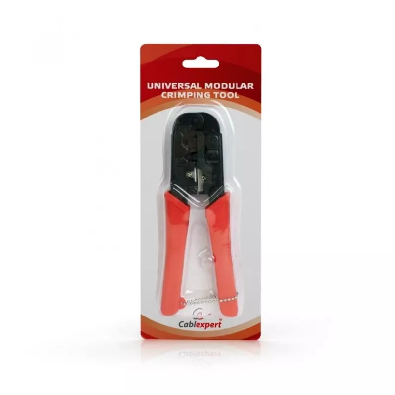 Gembird T-WC-01 Herramienta de crimpar cables negra