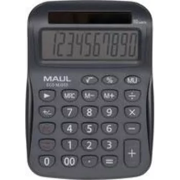 Jakob Maul GmbH calculadora de sobremesa ECO MJ 555 10 dígitos verde alimentación solar - sin pila (7263584)