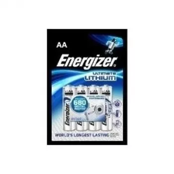 Pila desechable Energizer AA litio