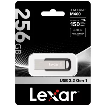 “Lexar JumpDrive M400” memoria USB 256 GB USB Type-A 3.2 Gen 1 (3.1 Gen 1) plata