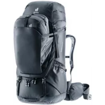 Mochila DEUTER Voyager 60+10 SL negra – capacidad 60+10 L, corte para mujer SL
