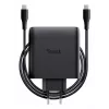 Cargador TRUST Maxo 100W 2 puertos USB-C GaN — 100 W, 2× USB-C, máx. 20 V, cable de 2 m, negro