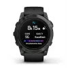 Smartwatch GARMIN epix Pro (Gen 2) — 1,4 pulgadas AMOLED 454×454, 32 GB, GPS, Wi-Fi, Bluetooth, carcasa de 51 mm, 98 g, silicona negra