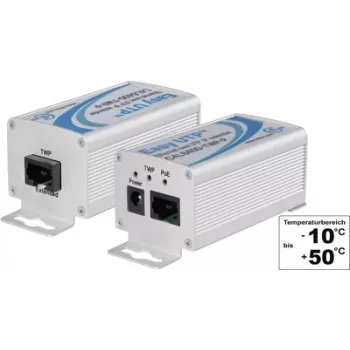 Extensión de red Renkforce 1008431 2 hilos alcance máx. 500 m, hasta 100 Mbit/s