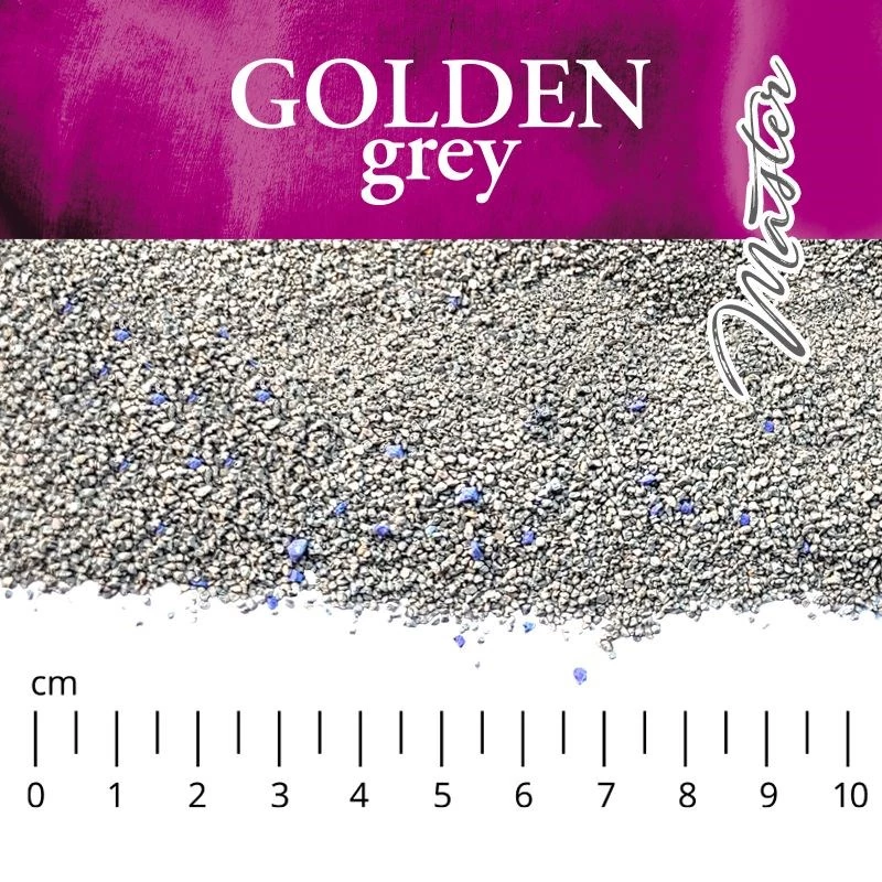 GOLDEN Grau Master - Arena para gatos de bentonita - 14 kg