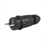 ABL 100000068 Conector macho profesional SCHUKO & fr-be Elamid-2K negro sv IP54 (100000068)
