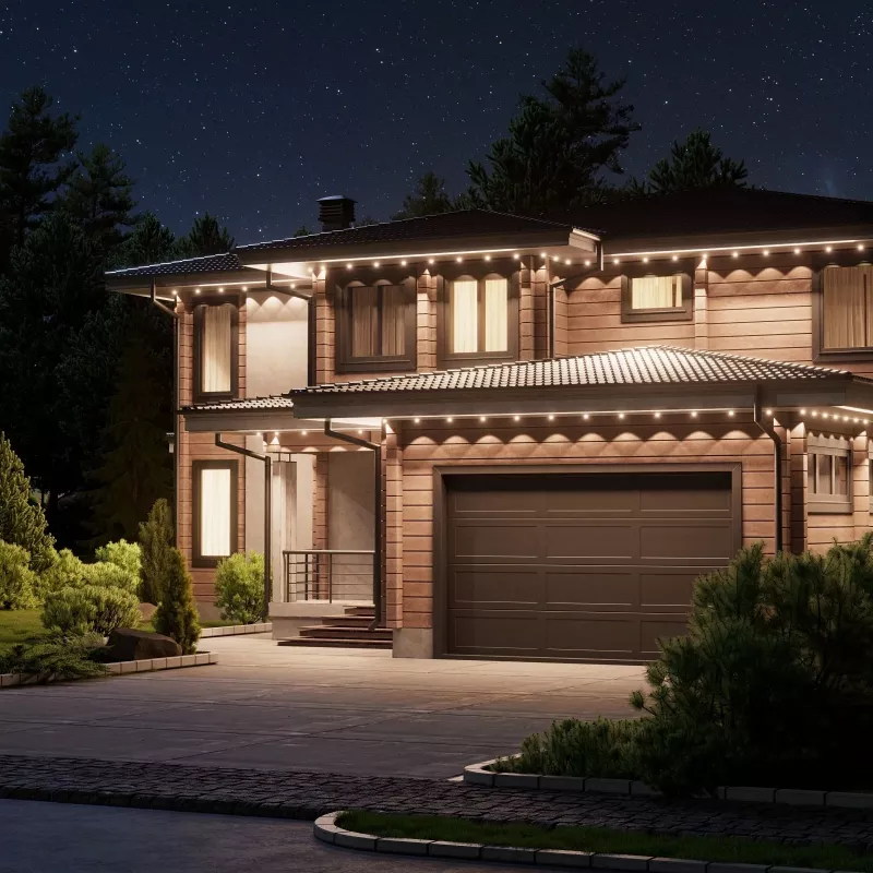 Luz exterior Nanoleaf N7401E00-5POL 5 m multicolor permanente