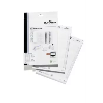 Insertos para placas de identificación Durable 1456-02 60x90 mm blanco