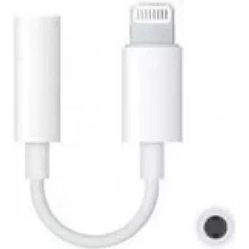 Adaptador de cable CoreParts MSPP74280 Lightning a audio de 3,5 mm Blanco