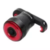 Rockbros Q5 luz trasera negra para bicicletas con sistema STOP inteligente