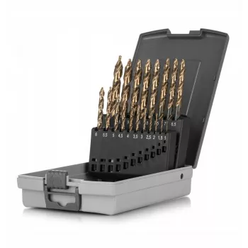 Juego de brocas Smart365 19 uds. HSS Co 1–10 x 0,5 mm