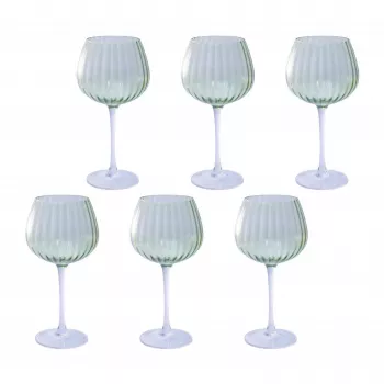 Set de 6 vasos Rose&Tulipani U20177611E84-Z, 460 ml de capacidad cada uno