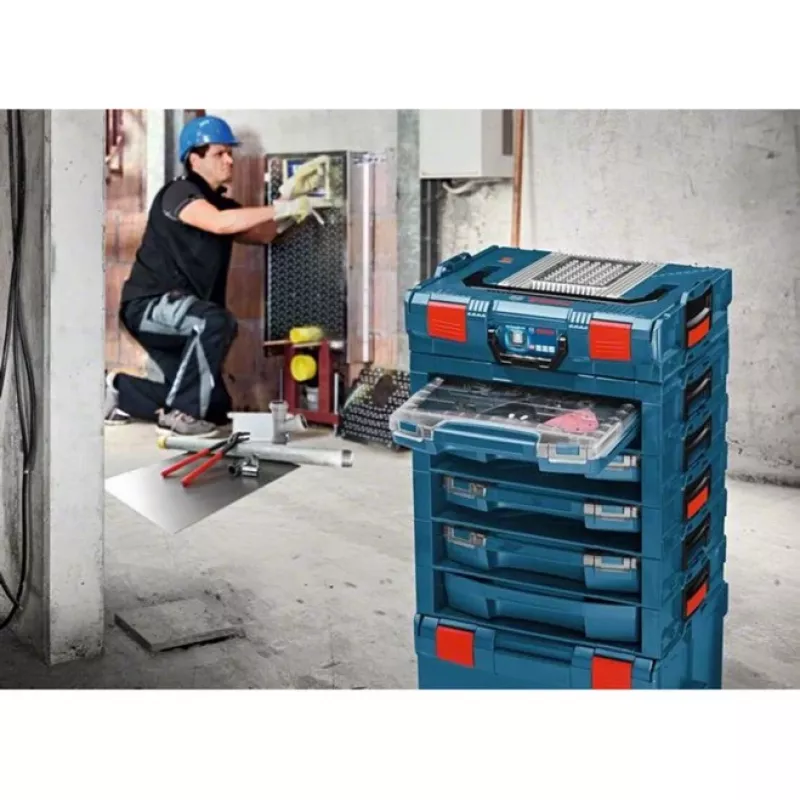 Bosch i-BOXX 72 Professional ABS sintético azul, transparente