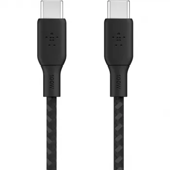 Cable USB Belkin CAB014bt3MBK 3 m USB-C negro USB 2.0