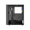 Gembird Fornax 4300 CCC-FC-4300 caja gaming ATX Midi Tower, cristal templado, ventiladores ARGB, 2x USB 3.1, 1x USB 2.0, negra
