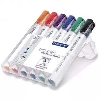 Rotulador Staedtler Lumocolor Whiteboard 351 6 uds. Punta redonda