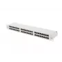 Patch panel LANBERG PPS6-1048-S 48 puertos 1U 19 pulgadas Cat6 FTP apantallado