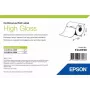 Rollo de etiquetas Epson 7113750 brillante, 102 mm de ancho x 33.000 mm de largo